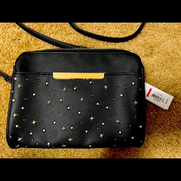 Apt. 9 Handbags - Black purse with gold accents